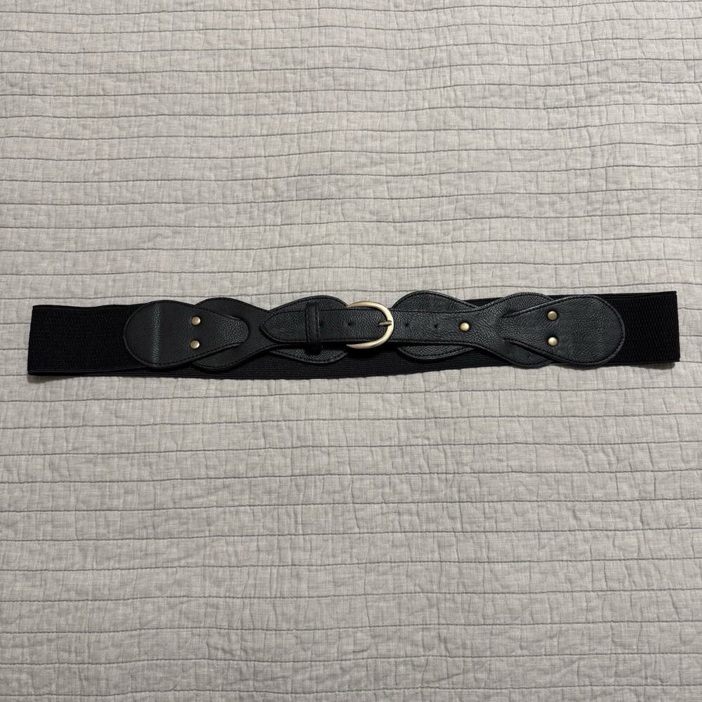 Torrid Black Stretch Waist Belt Size 3x - Picture 2 of 7
